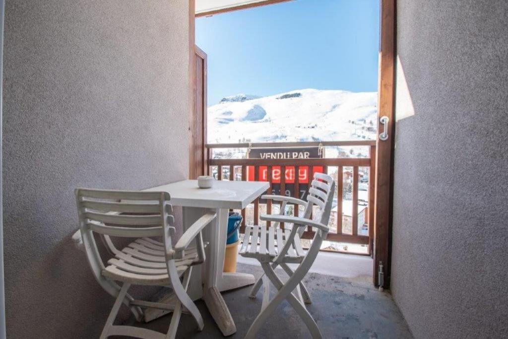 Studio Cabine 4 Pers Les2Alpes 21M² Les Deux Alpes Exteriér fotografie