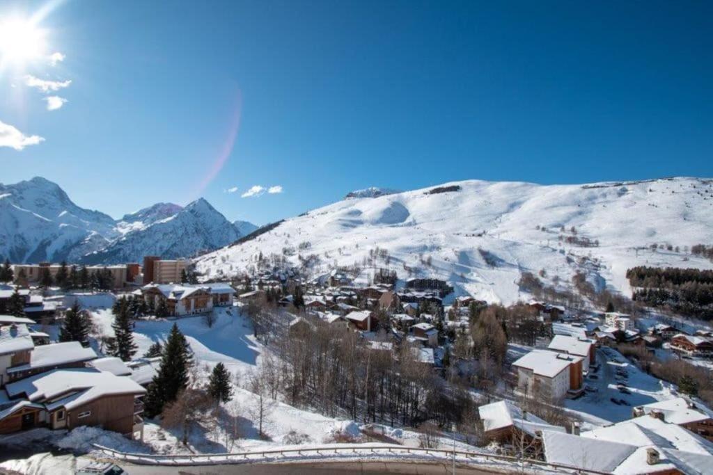 Studio Cabine 4 Pers Les2Alpes 21M² Les Deux Alpes Exteriér fotografie