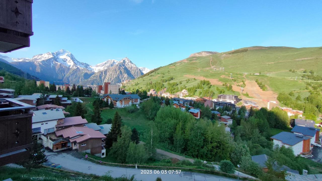 Studio Cabine 4 Pers Les2Alpes 21M² Les Deux Alpes Exteriér fotografie