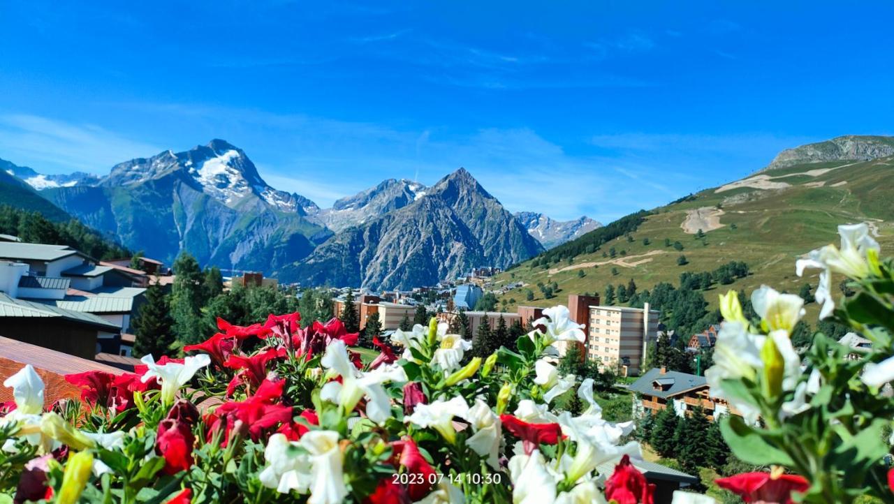 Studio Cabine 4 Pers Les2Alpes 21M² Les Deux Alpes Exteriér fotografie