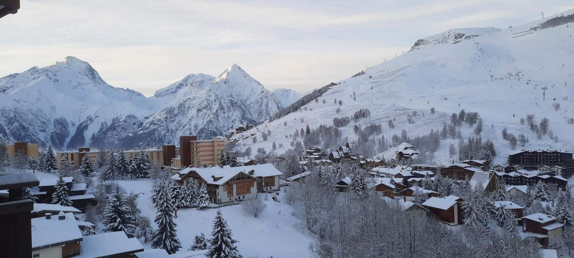 Studio Cabine 4 Pers Les2Alpes 21M² Les Deux Alpes Exteriér fotografie
