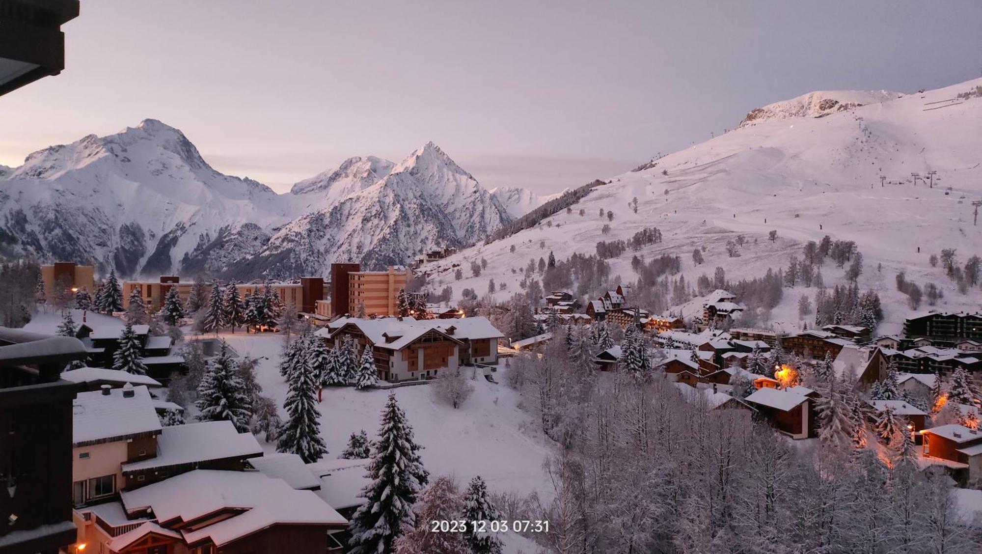 Studio Cabine 4 Pers Les2Alpes 21M² Les Deux Alpes Exteriér fotografie