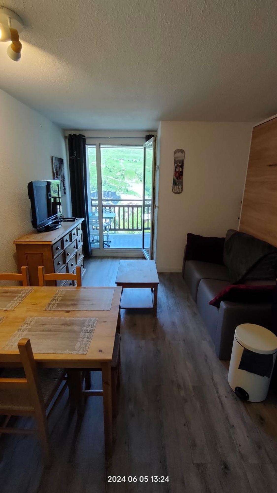 Studio Cabine 4 Pers Les2Alpes 21M² Les Deux Alpes Exteriér fotografie